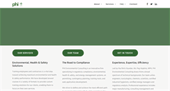 Desktop Screenshot of phiconsulting.com